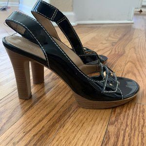 Franco Sarto Patent Leather Heels 7.5